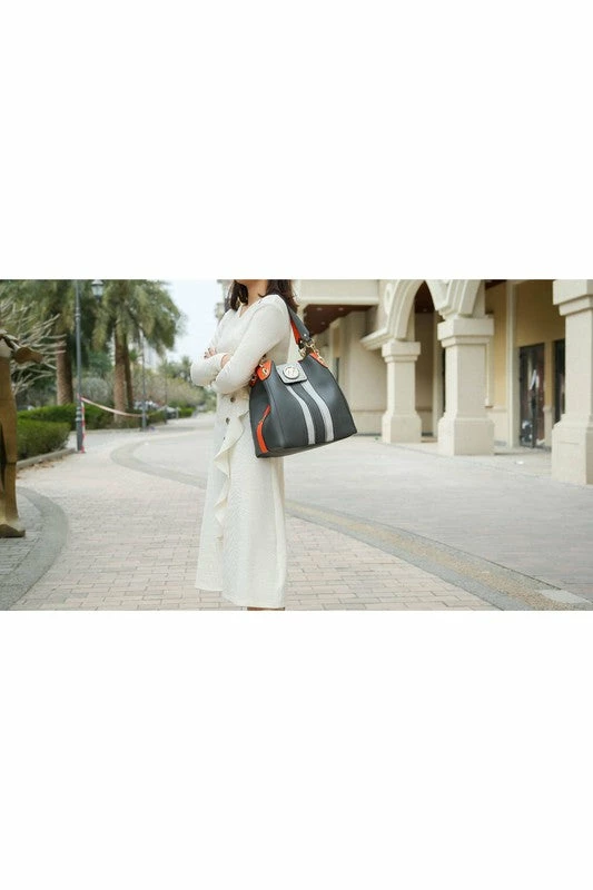 MKF Mirtha Hobo Handbag With Wallet Women By Mia K 3 MKF Mirtha Hobo Handbag With Wallet Women By Mia K