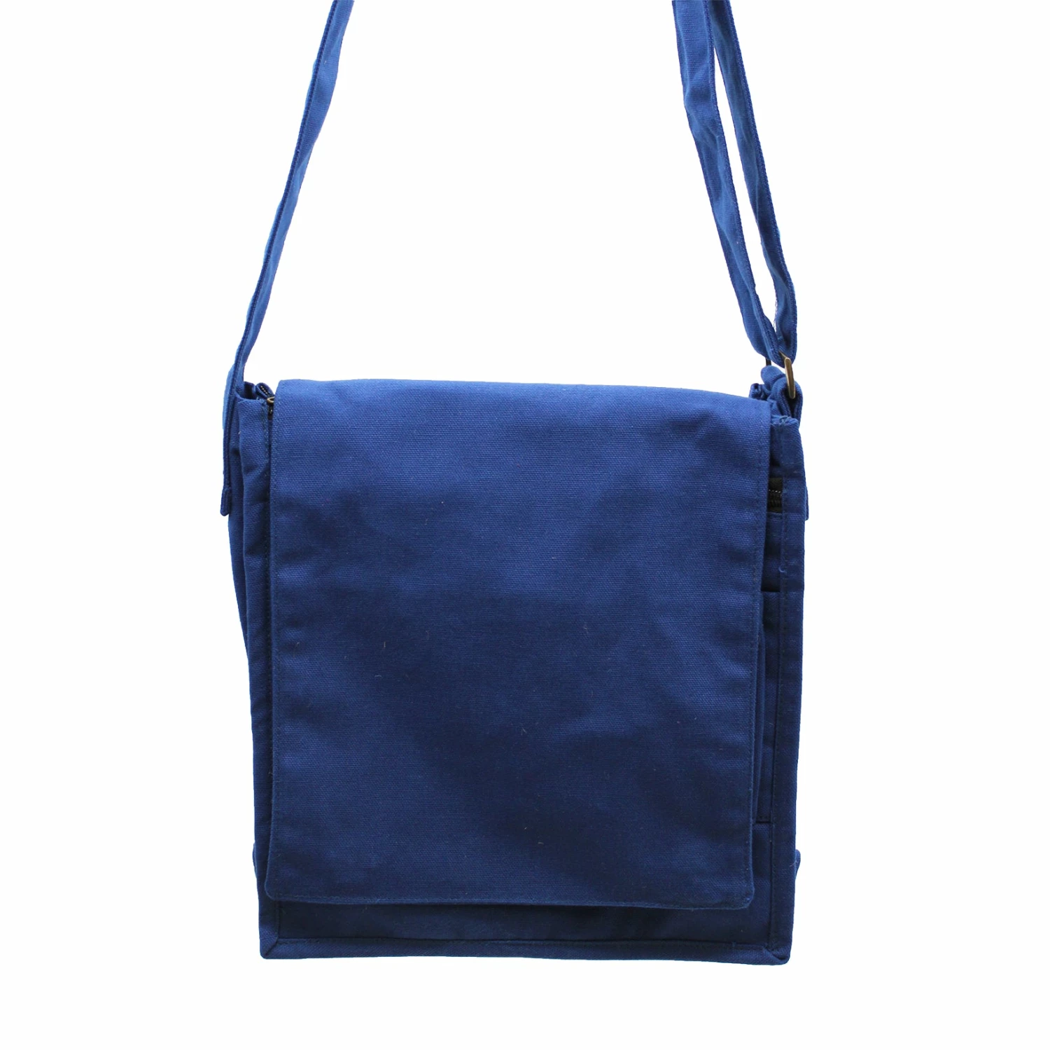 LFO - Cotton Canvas Messenger Bag - Navy Blue 3 LFO - Cotton Canvas Messenger Bag - Navy Blue