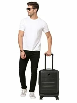 HEYS EZ Access 2.0 Range Charcoal Color Hard Cabin Luggage, Silver, Cabin, Luggage -Luggage Sales Shop 31 ihAY5OYL