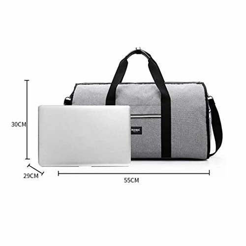 Waterproof Travel Mens Garment Bags Women Travel Shoulder Bag 2 In 1 Large Luggage Duffel Totes 7 Waterproof Travel Mens Garment Bags Women Travel Shoulder Bag 2 In 1 Large Luggage Duffel Totes - Image 5