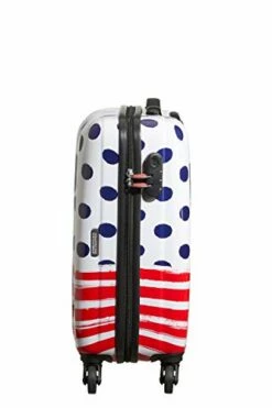 American Tourister Disney Legends - Spinner S - Kids Luggage, 55 Cm, 36 L, Multicolour (Mickey Dots) -Luggage Sales Shop 311dg3HXYsL