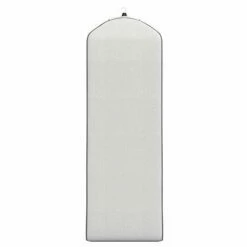 Wedding Gown Gusseted Garment Bag - 20" Gusset For Large Bridal And Prom Dresses With Boxed Bottom - ID Window - 72" X 24" - White And Grey - Monster Bag Collection By Your Bags -Luggage Sales Shop 318OMpzxuqL