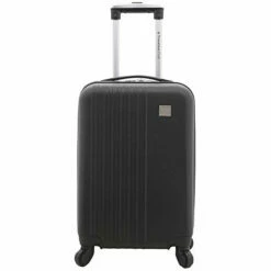 Travelers Club Cosmo Hardside Spinner Luggage, Black, Carry-On 20-Inch -Luggage Sales Shop 31BAaFuT 4L