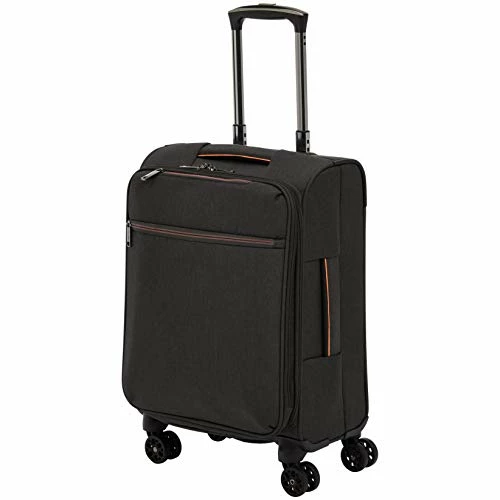 AmazonBasics Belltown Softside Rolling Spinner Suitcase Luggage - 21-Inch, Heather Black 3 AmazonBasics Belltown Softside Rolling Spinner Suitcase Luggage - 21-Inch, Heather Black