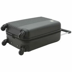 Travelers Club Cosmo Hardside Spinner Luggage, Black, Carry-On 20-Inch -Luggage Sales Shop 31KAytmQmwL