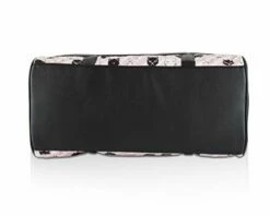 Betsey Johnson Luv CruzIn Cotton Quilted Carry On Weekender Travel Duffel Bag - Black/Blush Cat -Luggage Sales Shop 31Ml6Vt7MZL