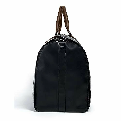 Men's Black And Brown Garment Weekender Bag Project 11 By Hook & Albert 5 Men's Black And Brown Garment Weekender Bag Project 11 By Hook & Albert - Image 3