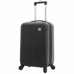 Travelers Club Cosmo Hardside Spinner Luggage, Black, Carry-On 20-Inch -Luggage Sales Shop 31dUaYj4iNL