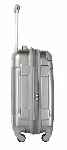 Travelers Club Polaris Hardside Metallic Spinner Luggage, Silver, Carry-On 20-Inch 6 Travelers Club Polaris Hardside Metallic Spinner Luggage, Silver, Carry-On 20-Inch - Image 4