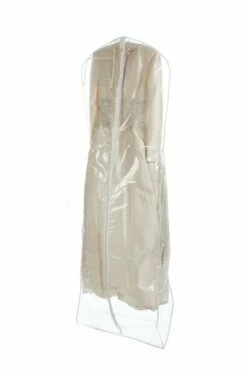 Bags For Less Clear Heavyduty 4.5 Mil Wedding Dress Garment Bag