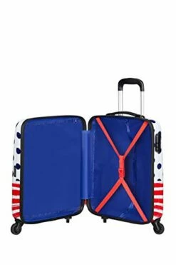 American Tourister Disney Legends - Spinner S - Kids Luggage, 55 Cm, 36 L, Multicolour (Mickey Dots) -Luggage Sales Shop 31n9ZIpSxGL