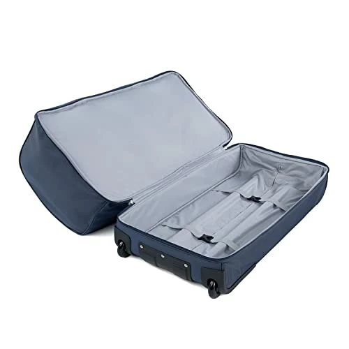 Travelpro Roadtrip 30" Drop-Bottom Wheels Rolling Duffel Bag Luggage 3 Large Packing Cubes Included Men, Women, Navy, Inch 4 Travelpro Roadtrip 30" Drop-Bottom Wheels Rolling Duffel Bag Luggage 3 Large Packing Cubes Included Men, Women, Navy, Inch - Image 2
