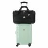 Delsey Paris Delsey Luggage Fashion 2-Piece Set, Carry-On Suitcase And Free Duffel Bag (Seafoam)