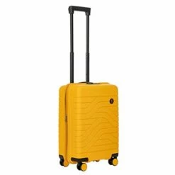 Bric's B|Y By Brics | Ulisse 21 Inch Expandable Spinner Suitcase | Mango | Hard Exterior, Multiple Pockets & TSA Approved Lock -Luggage Sales Shop 31uHtiivpvL