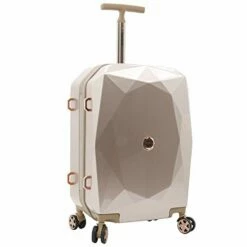 Kensie Women's 3D Gemstone TSA Lock Hardside Spinner Luggage, Rose Gold, 20-Inch Carry-On 16 Kensie Women's 3D Gemstone TSA Lock Hardside Spinner Luggage, Rose Gold, 20-Inch Carry-On -Luggage Sales Shop 31vk8GIVpxL