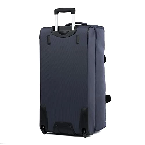 Travelpro Roadtrip 30" Drop-Bottom Wheels Rolling Duffel Bag Luggage 3 Large Packing Cubes Included Men, Women, Navy, Inch 8 Travelpro Roadtrip 30" Drop-Bottom Wheels Rolling Duffel Bag Luggage 3 Large Packing Cubes Included Men, Women, Navy, Inch - Image 6