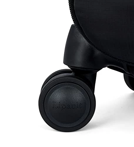 Lipault - Snowflake Carry-On Cabin Size Suitcase Spinner Luggage For Women - Black 4 Lipault - Snowflake Carry-On Cabin Size Suitcase Spinner Luggage For Women - Black - Image 2