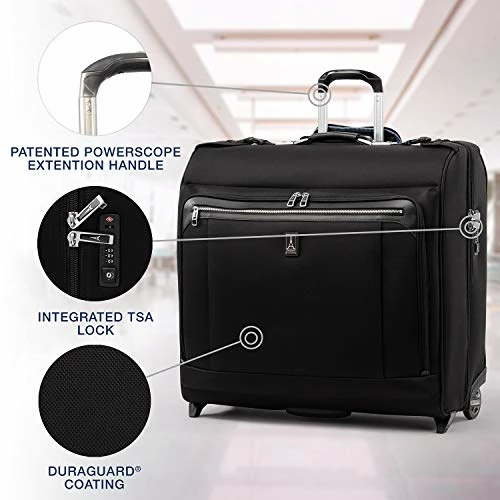 Travelpro Luggage Platinum Elite 50" Rolling Garment Bag, Suitcase, Shadow Black 4 Travelpro Luggage Platinum Elite 50" Rolling Garment Bag, Suitcase, Shadow Black - Image 2