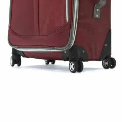 Olympia Luggage Tuscany 25 Inch Expandable Vertical Rolling Luggage Case,Red,One Size -Luggage Sales Shop 41 rms7DAQL
