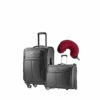 Samsonite Leverage LTE 3 Piece Carry-On Bundle | 20", Wheeled Garment Bag, Travel Pillow -Luggage Sales Shop 410DQhi2M2L