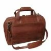 AmeriLeather Croco-Print 16" Leather Carry-On Weekend Duffel (Brown Croco-Print) -Luggage Sales Shop 410GyqeLWRL