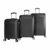 Kemyer 3-piece Hardside Tsa Lock Lightweight Spinner Rolling Luggage Set, Black 1 Kemyer 3-piece Hardside Tsa Lock Lightweight Spinner Rolling Luggage Set, Black -Luggage Sales Shop 410sin2yLjL