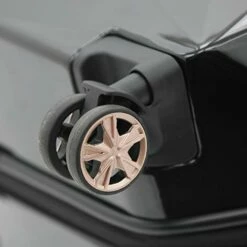 Kensie Women's 3D Gemstone TSA Lock Hardside Spinner Luggage, Black, 20-Inch Carry-On -Luggage Sales Shop 411a7Kn46NL