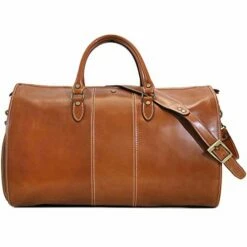 Floto Venezia Convertible Garment Duffle Travel Bag Weekender In Tempesti Leather