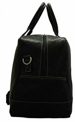 Kenneth Cole Reaction Leather 20" Duffel Bag-Carry-On Luggage (Black) -Luggage Sales Shop 413dsW7YoGL