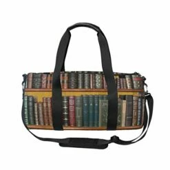 Duffel Bag Books Library Bookshelf Women Garment Gym Tote Bag Best Sports Bag For Boys -Luggage Sales Shop 414iisJvQzL