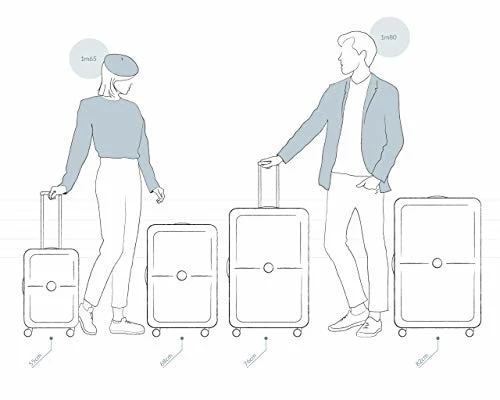 Delsey Unisex-Adult's Hand Luggage, Black, Cabine Slim (55 Cm-35 L) 10 Delsey Unisex-Adult's Hand Luggage, Black, Cabine Slim (55 Cm-35 L) - Image 8