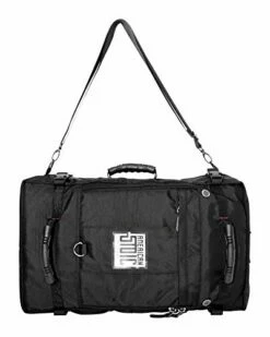 American Stoic Carry On Bag Black - 50L TSA Approved Weekender Bag – Convertible From 19” Laptop Backpack To Carryon Duffel Bag – 22x14x9 (43 Linear) Inches -Luggage Sales Shop 417AQyc53gL