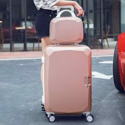 Fashion Wheels Suitcases And Travel Bags Valise Cabine Valiz Koffer Suitcase Maletas Carry On Rolling Luggage,Red,22 12 Fashion Wheels Suitcases And Travel Bags Valise Cabine Valiz Koffer Suitcase Maletas Carry On Rolling Luggage,Red,22 -Luggage Sales Shop 418K6rBGbSL