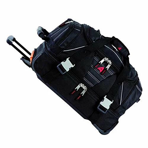 Athalon Luggage Carryon Equipment Wheeled Duffel Bag, Black, One Size 3 Athalon Luggage Carryon Equipment Wheeled Duffel Bag, Black, One Size