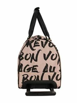 BCBGeneration BCBG Luggage PERF-ECT Wheeled Duffel Carry On Bag (Perf-ECT Pink) -Luggage Sales Shop 418afNuqbRL