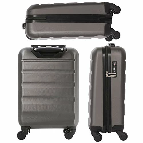 Large Capacity Maximum Allowance 22x14x9 Built-in TSA Airline Approved Delta United Southwest Carry On Luggage Trolley Rolling Suitcase Body Size 19.3x14x9in | Small Hard Shell Underseat Bag 16x10x8in 7 Large Capacity Maximum Allowance 22x14x9 Built-in TSA Airline Approved Delta United Southwest Carry On Luggage Trolley Rolling Suitcase Body Size 19.3x14x9in | Small Hard Shell Underseat Bag 16x10x8in - Image 5