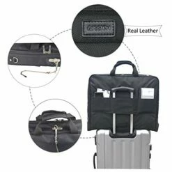 Foldable Carry On Garment Bag Fit 3 Suits, 44-inch Suit Bag For Travel And Business Trips With Shoulder Strap -Luggage Sales Shop 41AwRkguI7L
