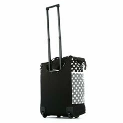 Olympia Luggage Rolling Printed Shopper Tote, Black, One Size 8 Olympia Luggage Rolling Printed Shopper Tote, Black, One Size -Luggage Sales Shop 41CBrDm6enL
