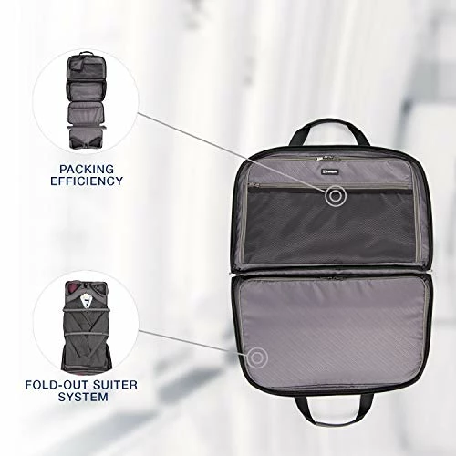 Travelpro Crew Versapack Weekender Carry-on Duffel Bag W/Suiter, Titanium Grey, One Size 6 Travelpro Crew Versapack Weekender Carry-on Duffel Bag W/Suiter, Titanium Grey, One Size - Image 4