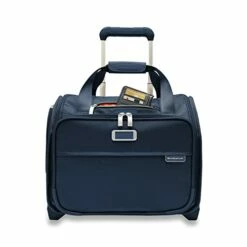 Briggs & Riley 2-Wheel Cabin Bag, Navy -Luggage Sales Shop 41CjwH2adkL