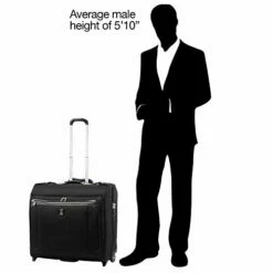 Travelpro Luggage Platinum Elite 50" Rolling Garment Bag, Suitcase, Shadow Black 16 Travelpro Luggage Platinum Elite 50" Rolling Garment Bag, Suitcase, Shadow Black -Luggage Sales Shop 41CxWxKLesL