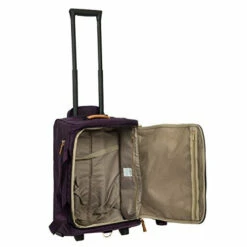 Bric's X-Bag/x-Travel 2.0 21 Inch Carry-on Rolling Duffle Duffel, Violet One Size -Luggage Sales Shop 41DmPKTaJzL