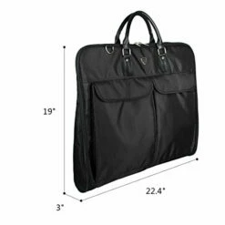 Bagsmart Garment Bag For Suits And Wedding Dresses With Shoulder Strap And Hanger, Black 17 Bagsmart Garment Bag For Suits And Wedding Dresses With Shoulder Strap And Hanger, Black -Luggage Sales Shop 41F 2B81zq 2BL