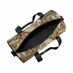 OuLian Duffel Bag Vintage Map Wallpapers - Cave Women Garment Gym Tote Bag Best Sports Bag For Boys -Luggage Sales Shop 41G4zExh8yL