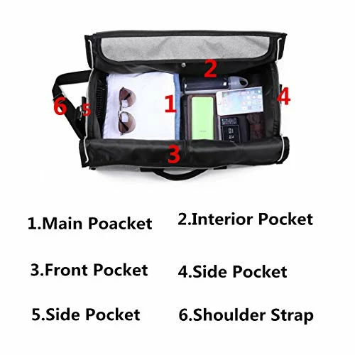 Waterproof Travel Mens Garment Bags Women Travel Shoulder Bag 2 In 1 Large Luggage Duffel Totes 8 Waterproof Travel Mens Garment Bags Women Travel Shoulder Bag 2 In 1 Large Luggage Duffel Totes - Image 6