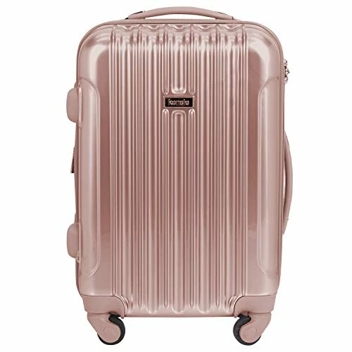 Kensie Women's Alma Hardside Spinner Luggage, Rose Gold, Carry-On 20-Inch 3 Kensie Women's Alma Hardside Spinner Luggage, Rose Gold, Carry-On 20-Inch