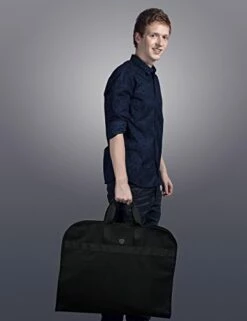 Bagsmart Lightweight Nylon Foldable Carrier Garment Bag For Suits And Dresses -Luggage Sales Shop 41HutpUvJnL