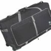 Wheeled Duffle Bag Luggage - 100L Large Rolling Duffel Bag 30 Inch Folding Duffle Bag For Travel - Packable Duffle Bag With Rollers (Black)