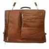 Piel Leather Executive Expandable Garment Bag, Saddle, One Size -Luggage Sales Shop 41IV9i00oLL