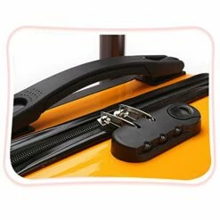 LYNICESHOP 20" Kids Suitcase Luggage Kids Ride On Suitcase Children Travel Suitcase With Sturdy Spinner Wheels, Good Idea For Kids School Suitcase Increase Travel Fun—Orange -Luggage Sales Shop 41IWuszLC8L